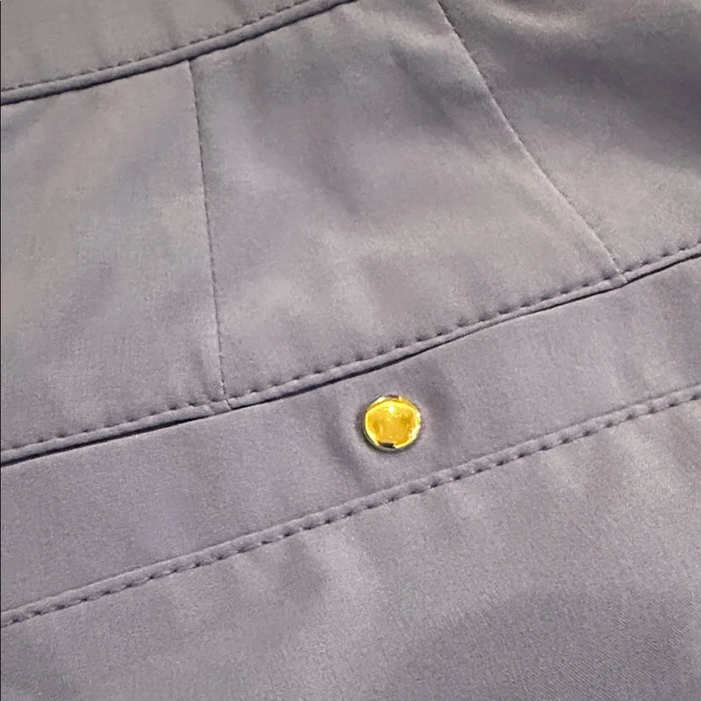 Chico's Periwinkle Cargo Bermuda Shorts
